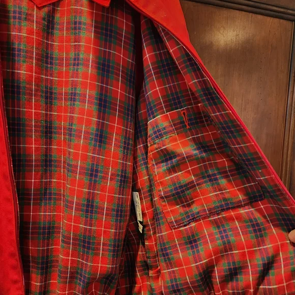 Retro Red Men's Jacket Marlynn Traditions - Picture 4 of 5
